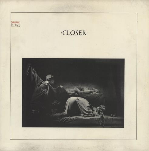 Joy Division Closer - 1st - Red UK vinyl LP album (LP record) (595562)